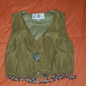 Sue Wong Rayon Vest